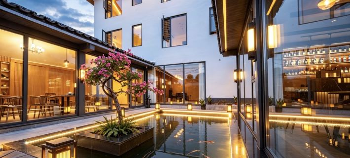 Yinqi Wuxiang Nacuo Guesthouse Hotel di Nanjing