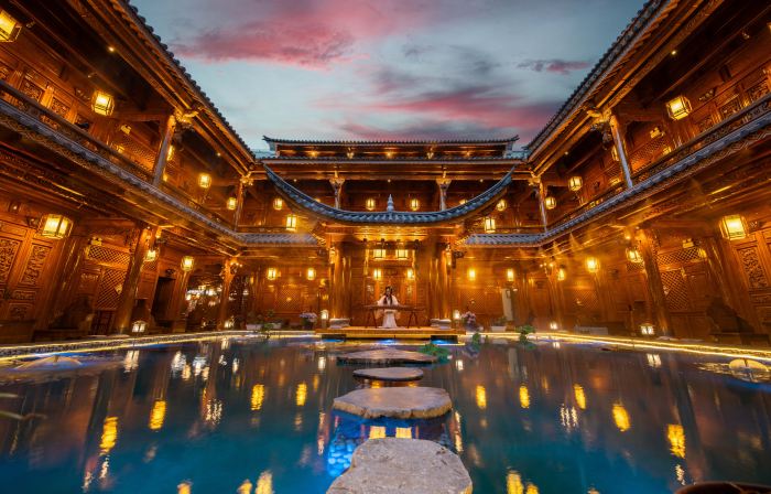 Song Mei Yuan · Guohua Water System Four-Compartment Courtyard B&B (Nanmen Store, Dali Ancient City)