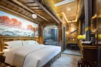 Wuyuan Ginkgo Building Art Beauty Su (Shicheng Hongfeng Resort) Hotel in zona Guzhang Folklore Garden