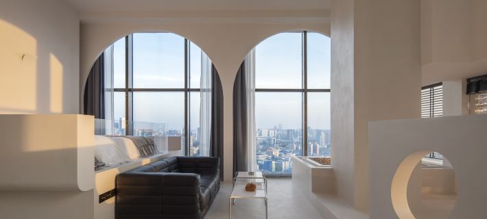 Wusu Design Guesthouse (Wu Yi Square IFS International Financial Center) Hotel di Changsha