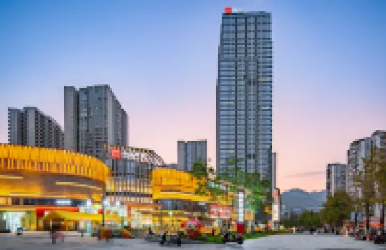 重慶融匯季晚酒店（重慶沙坪壩高鐵站三峽廣場店） 鄰近沙坪坝的酒店