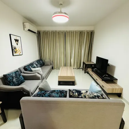 Seaview 3B2R 10pax Condo Forest City 1A-808 Отели в г. Gelang Patah