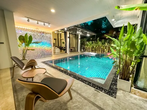 189/7bangkok 6 bedrooms private pool villa，1000square summer villa - Villaer