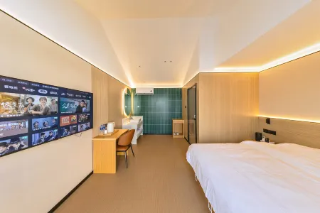 Hemu City Courtyard (Langfang High-Speed Railway Station Wanda Plaza) Отели рядом с достопримечательностью «Langfang Polytechnic Institute (Xinyuan Road)»