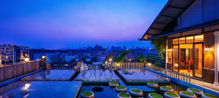 A thousand purple and red roof garden hotel (Guilin Liangjiang Sihu Scenic Area) Hotels in Guilin