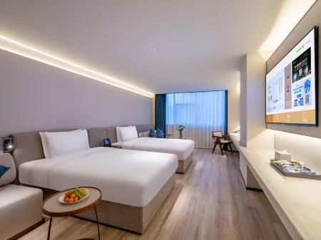 Crystal Orange Hotel Nanjing Drum Tower Отели рядом с достопримечательностью «Nanjing University Gulou Campus Suzhe Playground»