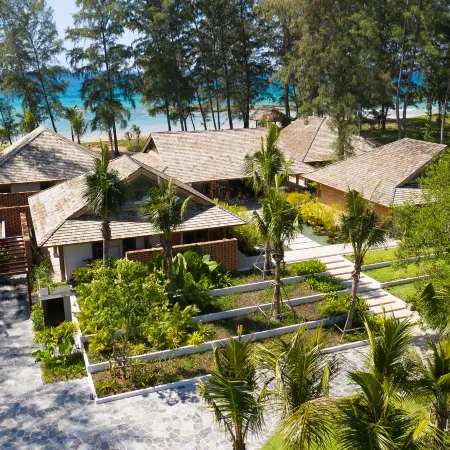 Luxury Beachfront Villa Phuket Private Pool Full Staff at Natai Beach