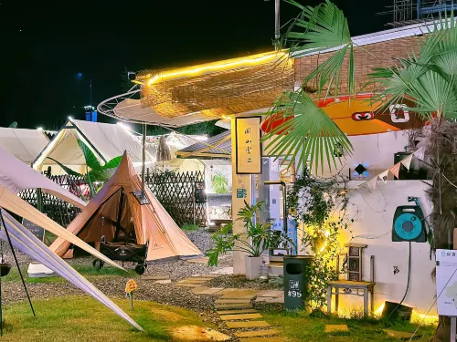 Yue Shan Yunshang · Anji Yunshang Caoyuan Tent Boutique Stay (Xiongmao Buluo Tanxian Leyuan) - Romantic