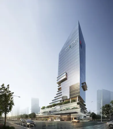 Four Points by Sheraton Wuhan Optics Valley Отели рядом с достопримечательностью «Hubei Institute of Fine Arts (Canglongdao Campus - Office Building 1)»