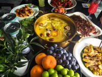 Hidden Cloud Villa · Qingcheng Cliff Hot Spring Resort (Dujiangyan Scenic Spot) - breakfast