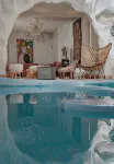 The Ancient City with Wind and Snow of Diffuse Floral Store - 수영장