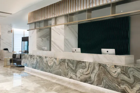 Hangzhou Lishe Hotel (Hangzhou East Railway Station) Öffentliche Flächen Photos