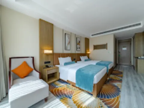 โรงแรมฮงมัน ฮงฟู่ (ห้องชีวิตทันสมัย หลินซุ่ย กว่างอัน) โรงแรมในหลินซุ่ย