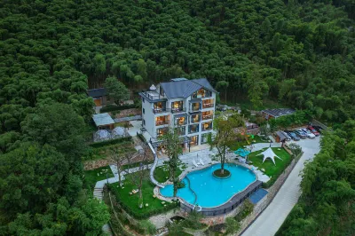 語竹小築YUZHU·滑梯泳池·溯溪·溫泉·度假Villa 鄰近中國大竹海的酒店