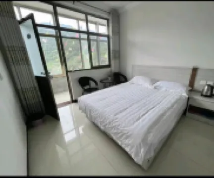 Our small courtyard homestay