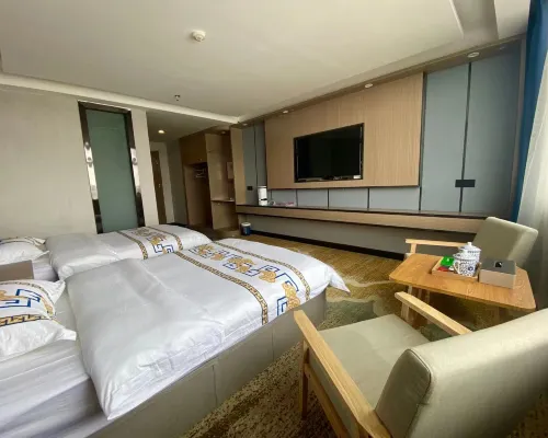 Tianjun Heizhangpeng Hotel Các khách sạn ở Thiên Tuấn