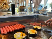 Kongliu KurdeNing bairui Camp - breakfast