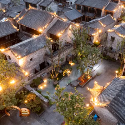 Sansheng Courtyard · Northern Wei Dynasty Cultural Design · Family Vacation Homestay Hotels near Datong Railway Station