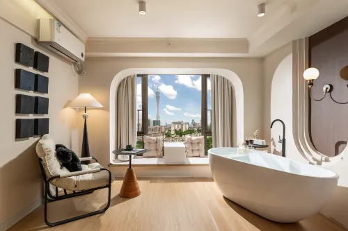 Tower International Apartment (Guangzhou Tower Branch) - balcone