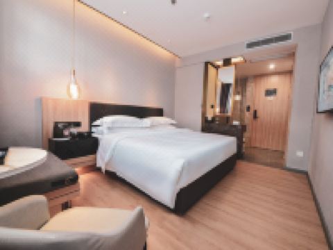 梅里酒店(深圳桃园地铁站店) - 豪华大床房