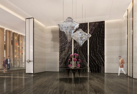 지난 룬화 크라운 플라자 호텔 로비 이미지