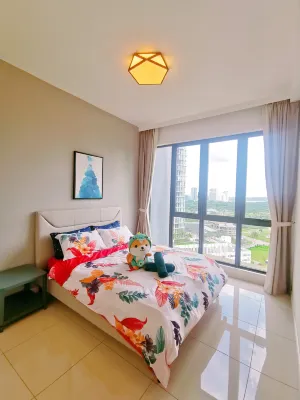 Legoland -3min Drive at Elysia Park @Happy Wonder Stay-8pax(max)-Pool Garden View-Kids Friendly
