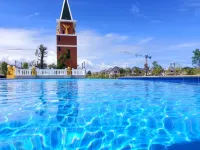 Pattaya detached four-bedroom five-bed room pool villa Hotel di Huai Yai