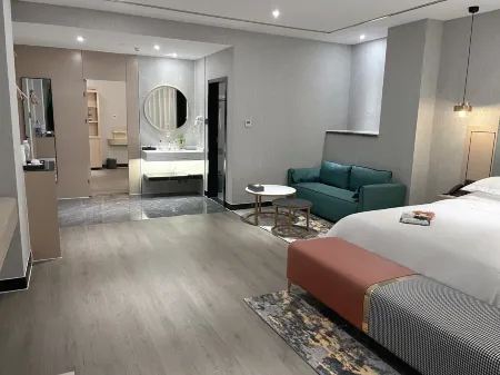 Borrman Hotel (Tengzhou Railway Station Zhenai Square) Отели рядом с достопримечательностью «Tengzhoushi Shimin Park»