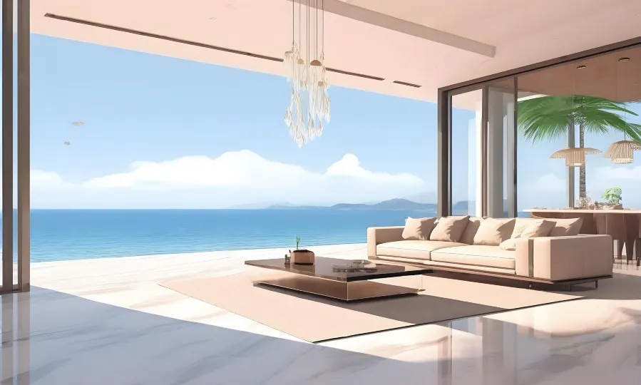 Wanning Riyuewan Shangyi Seaview Surf Apartment