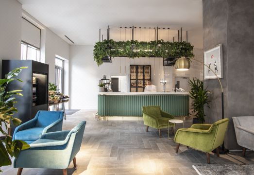 호텔 라운지 전경