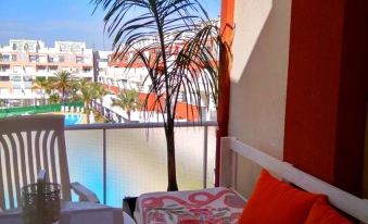 Apartment with 2 Bedrooms in Vera, with Wonderful Sea View, Pool Acces