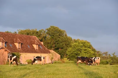 Chambre d'hôtes la Ferme de la Croix. Hotels in Mauzac-et-Grand-Castang