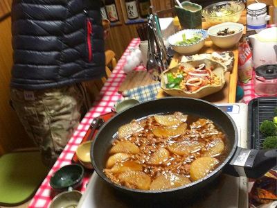 料理 北条水軍ユースホステルの写真