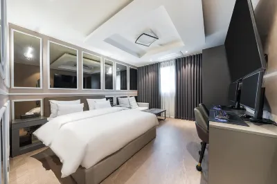 Brown Dot Hotel Chungju City Hall Hotels near Muhak Market