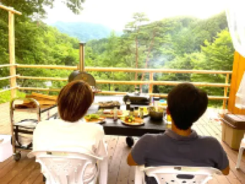 Glamping la Fonte 甲州のホテル