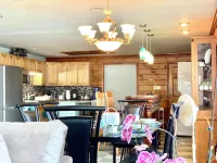 Large beautiful ocean front studio with private dock
