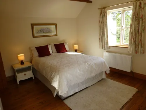 The cottage is a tastefully converted former Victorian barn in Tarvin Sands.