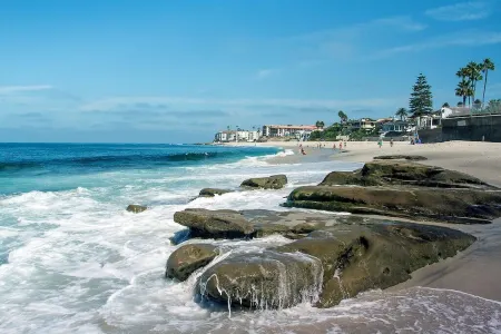 Studio in La Jolla Отели рядом с достопримечательностью «Шелл Бич»