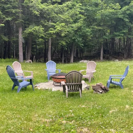 Spacious house with pebble beach. Direct access to Snowmobile and ATV trails!