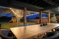 Hot Tub, Tree House, Speakeasy, Outdoor Games, Fire Pit, Arcade Games, Farm Stay