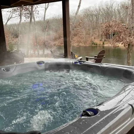 Luxury, Lakefront Chalet; Dock, Grills, Sasquatch & Firepits with a view