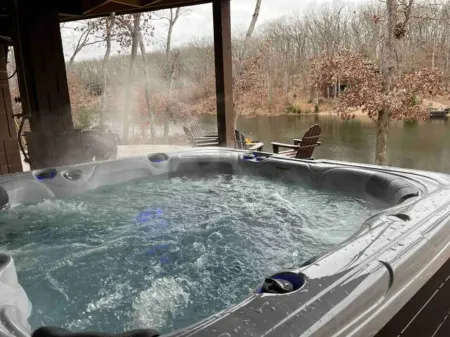 Luxury, Lakefront Chalet; Dock, Grills, Sasquatch & Firepits with a view