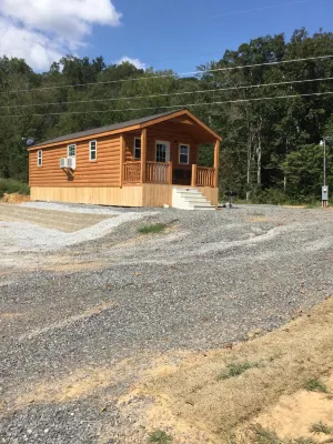 Little fishing cabin by the lake “Come catch some memories “