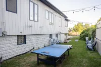 Lakefront home! Water view from the house.  Less than 3 minutes stroll to beach!