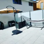 Modern Air-Conditioned Apartment with Large Terrace in Central Pau Hotels in Pau