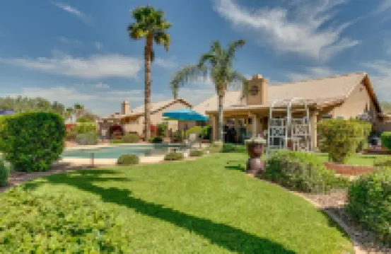 Luxury Family friendly home with resort-like pool and backyard on golf course!