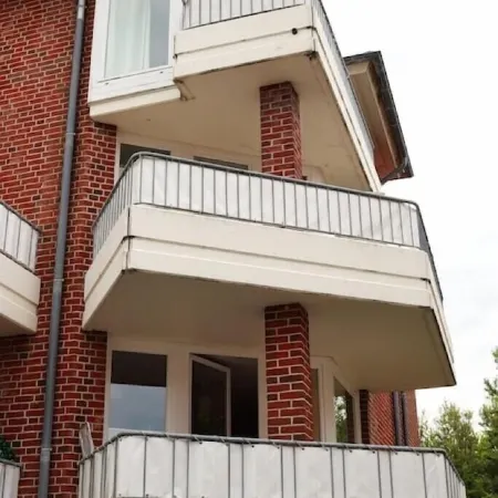 Close to the center and cozy apartment with balcony in Bad / Sankt-Peter Ording