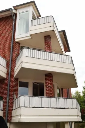 Close to the center and cozy apartment with balcony in Bad / Sankt-Peter Ording Отели в г. Санкт-Петер-Ординг