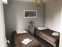150 m from the beautiful beach, 2 rooms 4 persons, large balcony, Wi-Fi