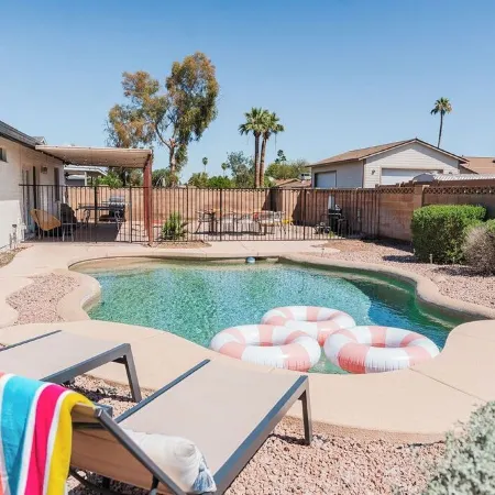 Sun & Fun, Backyard and Pool